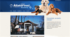 Desktop Screenshot of kisallatdoki.hu